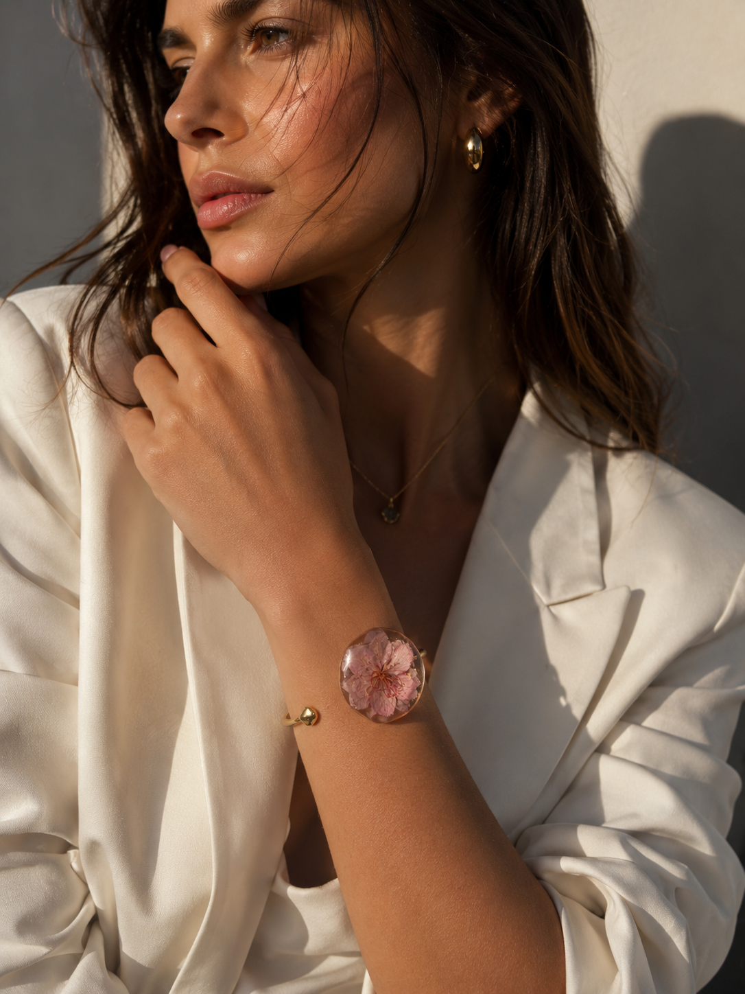 Bracelete Flor Sakura